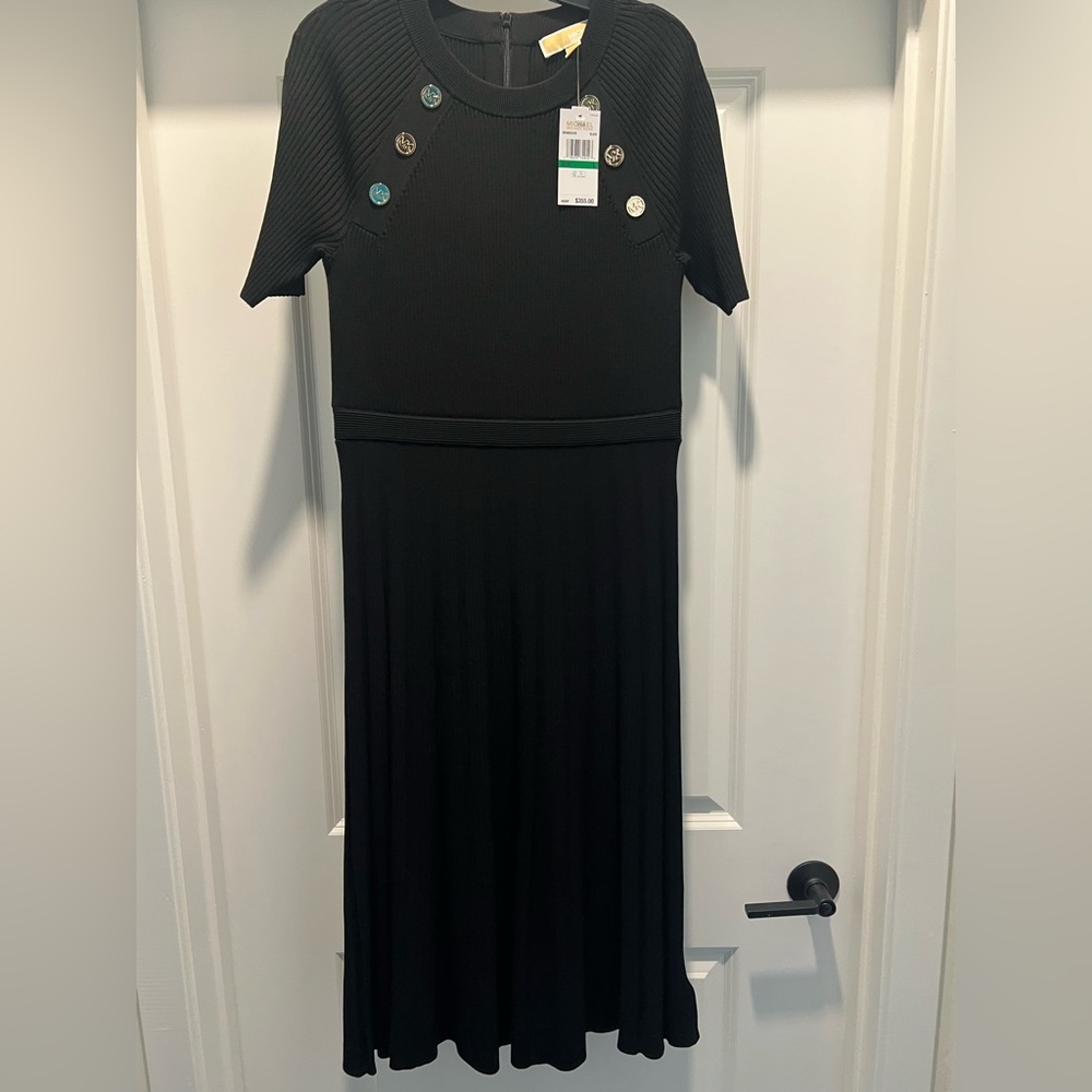 MICHAEL MICHAEL KORS Elegant Black Dress - Picture 4 of 14
